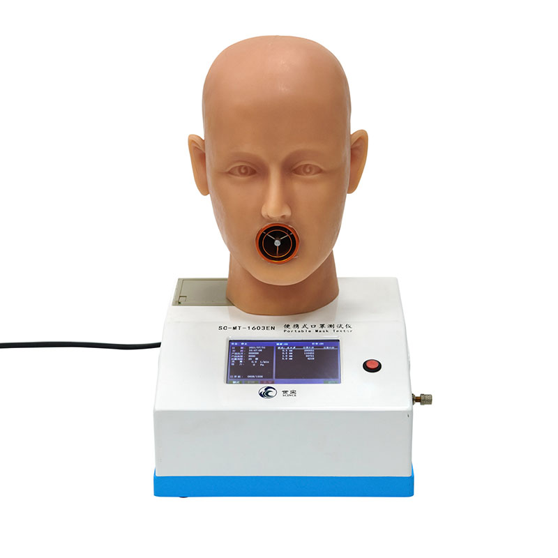Taşınabilir Test Cihazları Filtre Verimliliği Maske Test Cihazı SC-MT-1603
